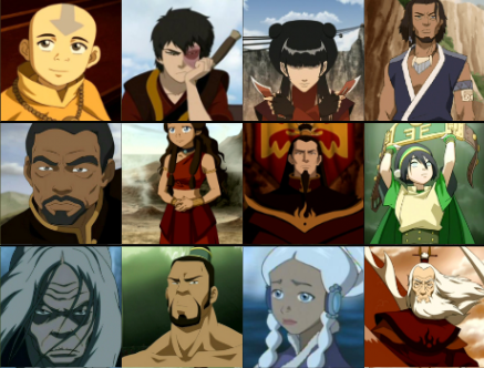 Avatar The Last Airbender: Name The Character
